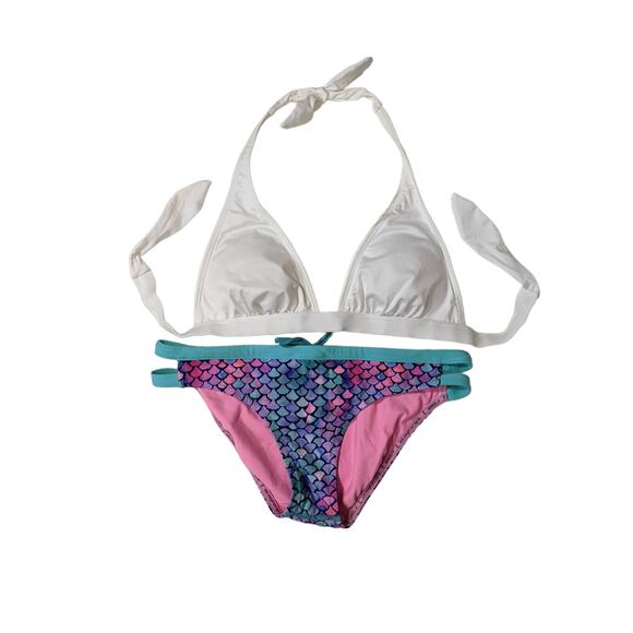 nwot seedo kate spade miss match 2pc mermaid swimwear - Picture 1 of 5